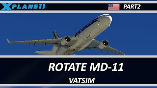 Rotate MD-11 Full Flight - VATSIM ATC - FACT - FYWH / Part 2