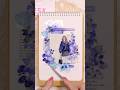 [ASMR] ブルーコラージュ🩵@deskcosmos #scrapbooking #journaling #journal #コラージュ