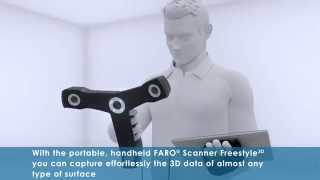 FARO Freestyle 3D Handheld Laser Scanner for forensic investigation