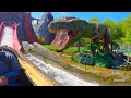 Dinosaurs Log Ride | Dinosaurs-themed Log Flume Ride | DinoSplash 2023