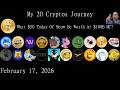 Bull Run 2026? My Crypto Journey With Meow,Troll,Worthless,Pepe... 2026/02/17 // Steve McGrath