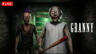 Granny is Live || Granny Horror Gameplay || Granny Grandpa👉☠️ #shortsfeed #granny #shots