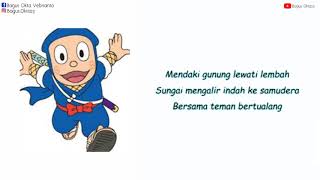 (Lirik) Lagu Pembuka Ninja Hatori Bahasa Indonesia