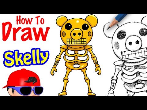 How To Draw Skelly Roblox Piggy Youtube - skelly roblox