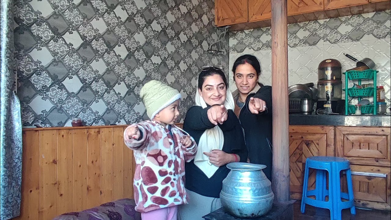 😋सर्दियों में पहाड़ियों का खाना|| ❄️Winter। ।