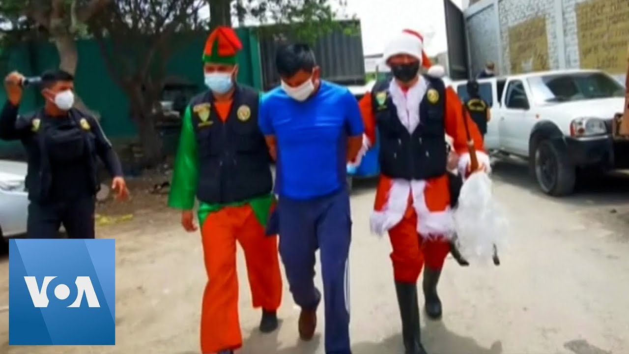 Undercover Santa, Elf Aid in Peru Drug Bust