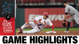 Marlins vs. Cardinals Game Highlights (6\/28\/22) | MLB Highlights