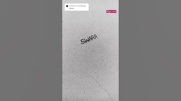 ✍️👍#namelogo #logo_world #artist #viralvideo #youtube #subscribe #viral #swara #like #share #shorts