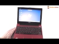 Asus X101CH EEE PC unboxing - Intel Atom N2600 - new cheap 2012 netbook
