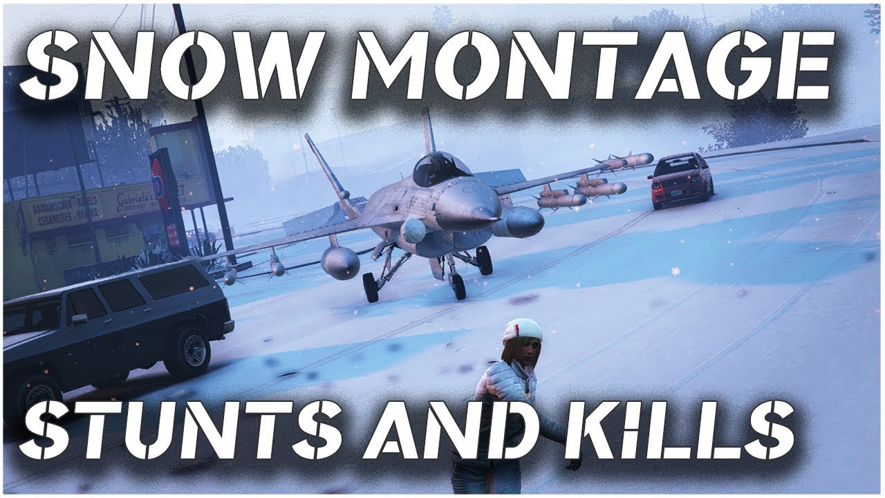 GTA V PC | Special Snow Montage | PC Pilots Crew
