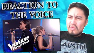 Albina vs. Filip - Lovely | The Voice Croatia (REACTION)
