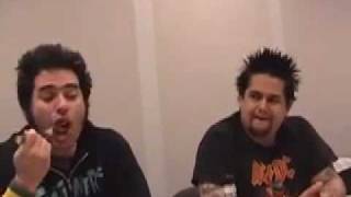 Video thumbnail of "NOFX talks about Green Day"