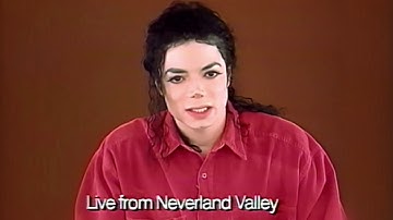 Michael Jackson - Neverland Statement - December 22nd 1993 (HQ)