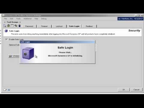 Safe Login by Rockton Software for Microsoft Dynamics GP