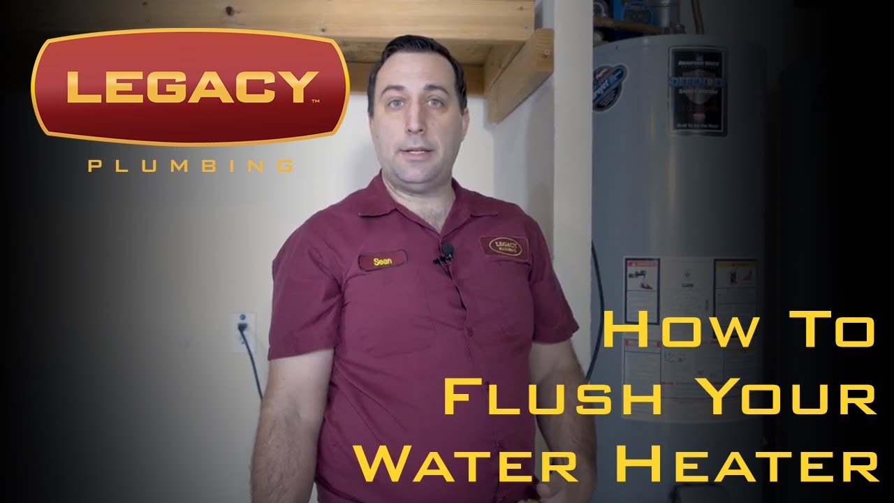 How To Flush your Water Heater YouTube
