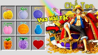 JAYGRAY CHẾ TẠO THÀNH CÔNG NHỮNG TRÁI ÁC QUỶ CỦA VUA HẢI TẶC TRONG MINECRAFT*KHO BÁU ONE PIECE 🍓🍈🍍