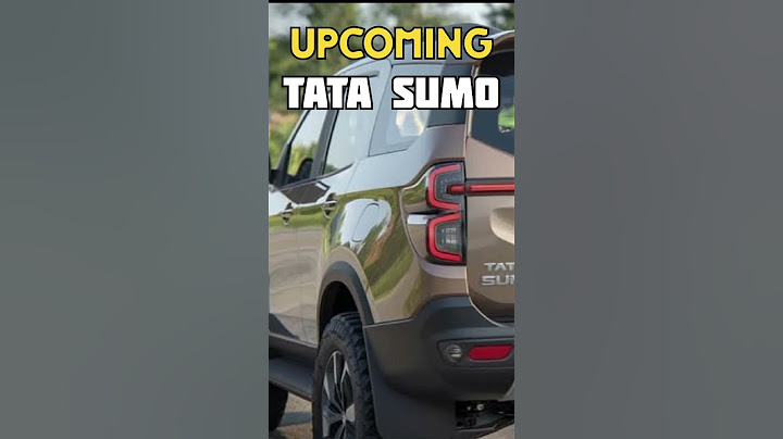 Tata Sumo 2025, Upcoming Tata Cars #tatasumo #tatamotors #trendingshorts
