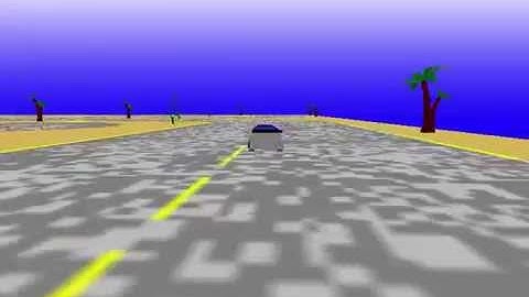 Racing Game made in Dark Basic in 2006