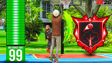 THE POWER of 99 MIDDY RATING IN NBA2K26...