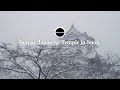 relaxnow | Serene Japanese Temple in Snow | Relaxing Asian Flute &amp; Drum Melody