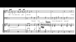 La Ci Darem La Mano (Don Giovanni - Mozart) Score Animation