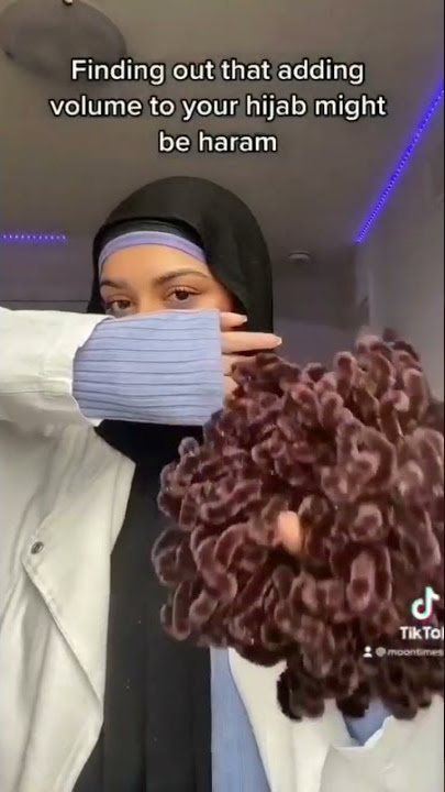 adding volume to hijab might be haram