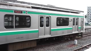 【東芝　IGBT-VVVF】常磐線E501系（K703編成）いわき駅発車