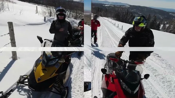 Snowmobiling Colebrook NH