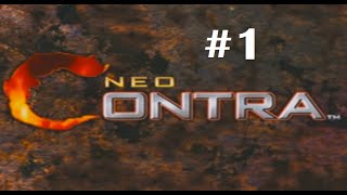 Let's Play Neo Contra (PS2) #1 - Spread Out