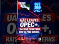 Oil Market Impact: UAE Breaks Away from OPEC Alliance