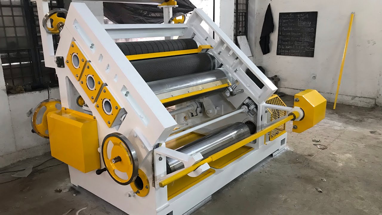 Oblique Type Corrugation Machine by Falcon Machinery Co. (Corrugated ...