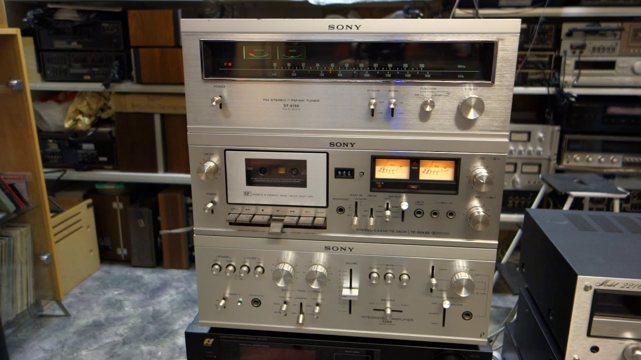 Sony TA-1140 Sony TC-204SD Sony ST-5150