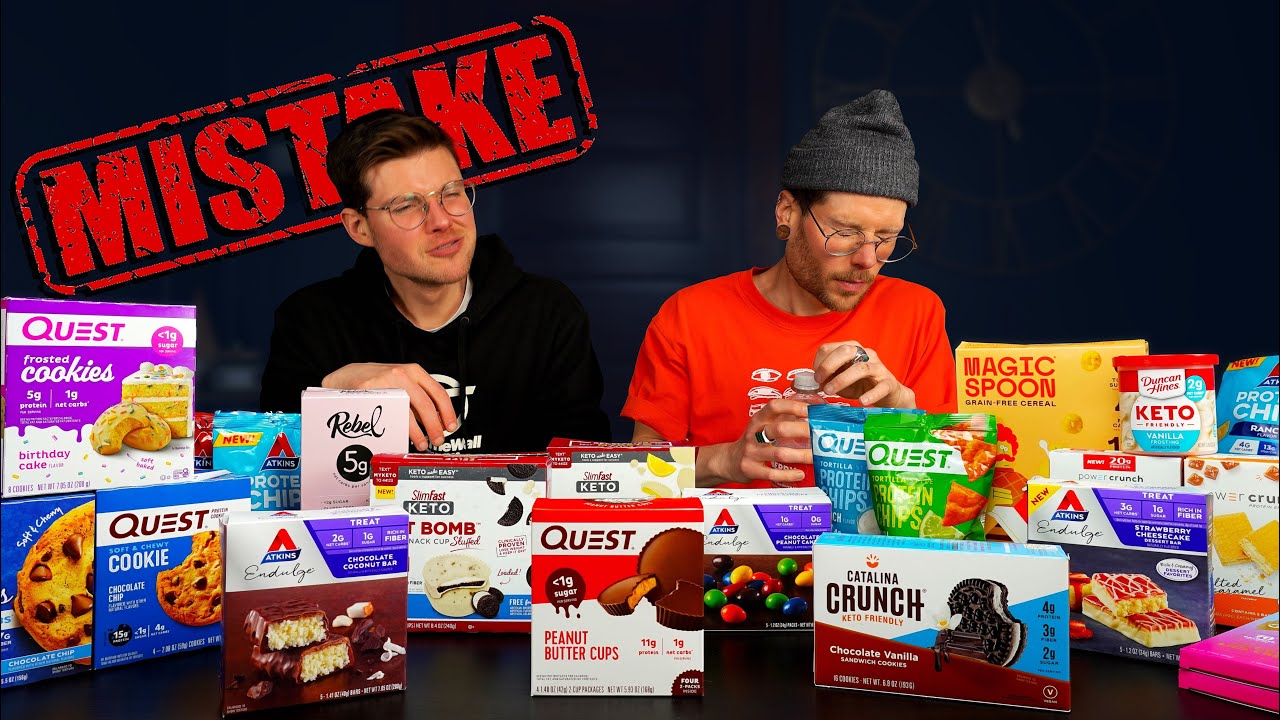 We Tried Eating As Much Diet Junk Food As Possible **BAD IDEA** - YouTube