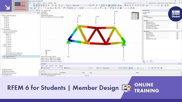 RFEM 6 for Students | Introduction to Member Design
