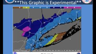 Weather Briefing for the Winter Storm on November 26-27, 2014