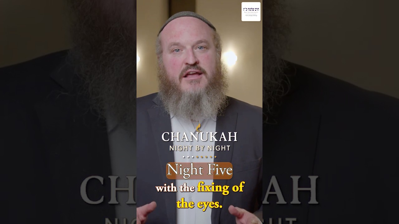 Chanukah Night Five: Healing the Eyes