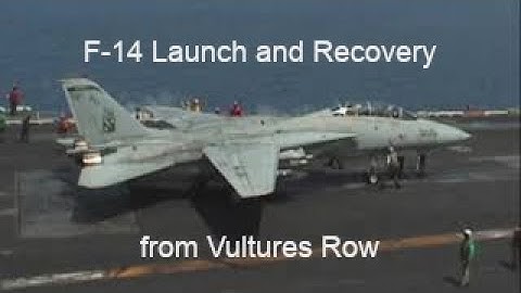 F-14 launch and recovery from Vulture