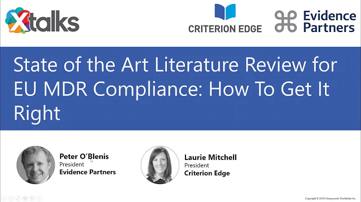 State of the Art Literature Review for EU MDR Compliance: How To Get It Right