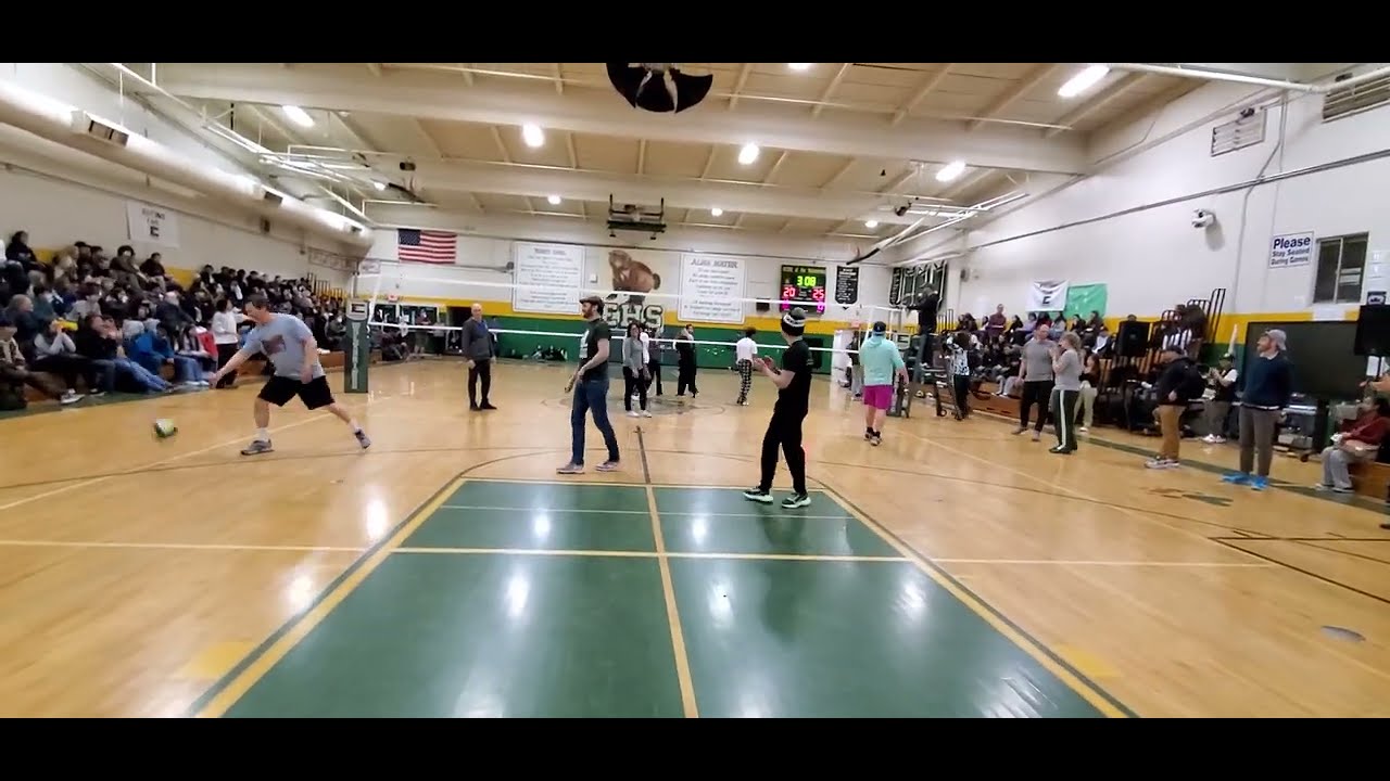 EHS 2023, The April Assembly (Students vs Teachers Volleyball Game
