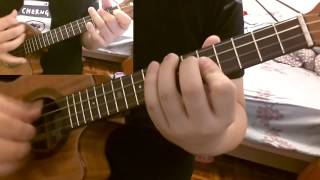 #064 Bodysurfing (Demo) (Ukulele Tutorial) 肥貓烏克麗麗教學 chords