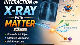 “X-Ray Interaction With Matter Part-1 | Handwritten Notes | Easy Explained 