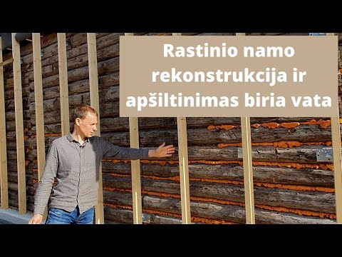 Video: Kaip ir kaip apšiltinti medinį namą iš išorės?