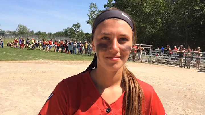 Rachel Younts talks about Holton's regional softba...