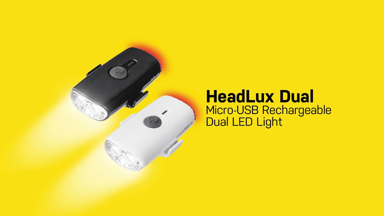 Topeak Headlux Dual USB - pyörävalo 140/10lumen