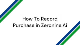 Purchase Invoice Entry Full Guide | Accounting Software Tutorial ( Zeronine.Ai )