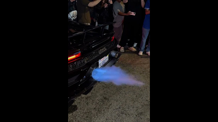 Twin Turbo Huracan Breathing Flames🖤🔥