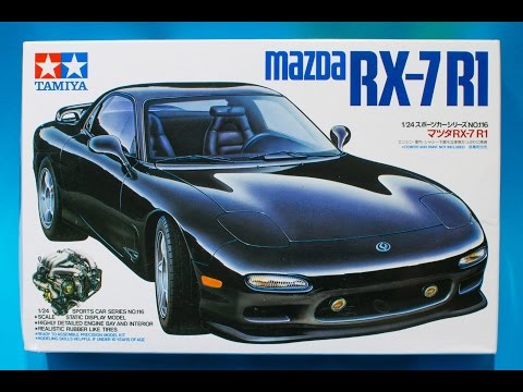 Tamiya 1/24 Mazda RX7 R1 Model Kit Review