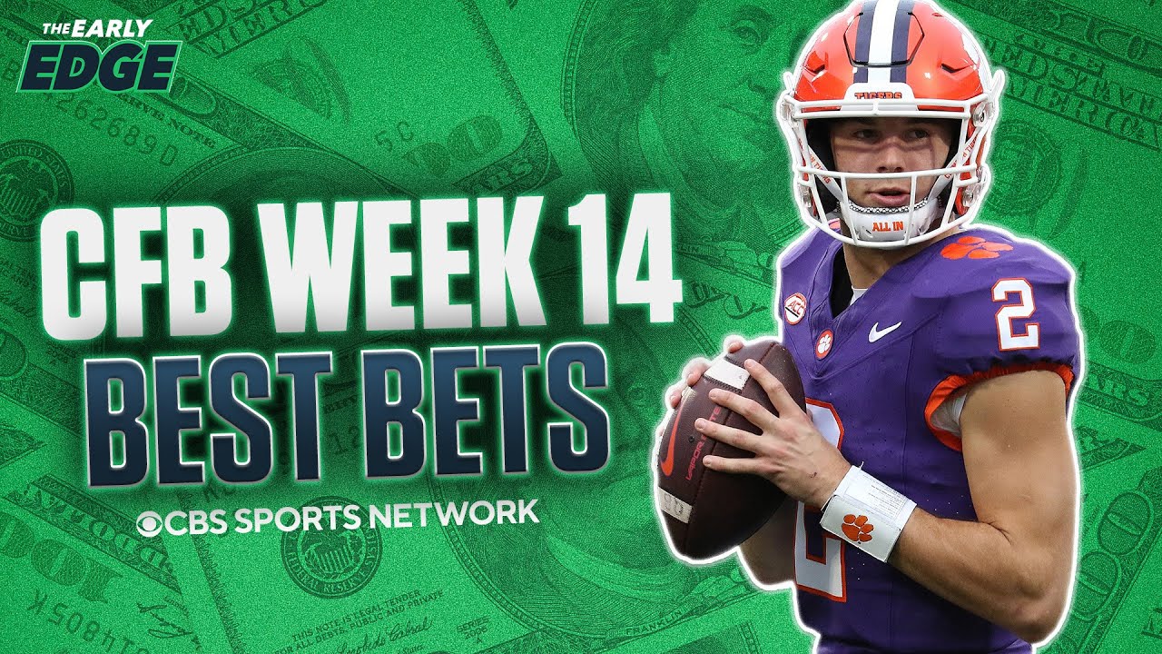 College Football Week 14 BEST BETS AND PICKS | The Early Edge - YouTube