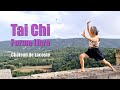 Tai chi  forme libre  au chteau de lacoste marquis de sade