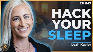 FBI Sleep Expert: How to Get Better Sleep & Beat Insomnia and Sleep Apnea | Dr. Leah Kaylor | EP 47
Drowsy driving is deadlier than drunk driving. In this episode, Dr. Leah Kaylor explains why your sleep is a safety issue, not just a lifestyle choice. She is a licensed clinical and prescribing psychologist, the FBI’s in-house sleep expert with a specialty in sleep and trauma, and a relentless educator on evidence-based fixes.
1. Reset your clock: keep a consistent wake time and get outside within an hour of waking. Morning light signals the suprachiasmatic nucleus, shuts off lingering melatonin, and jump-starts alertness.
2. Master evenings: dim overheads, use lamps or warm smart bulbs, and let your space darken with sunset. Keep bedrooms cool in the low 60s.
3. If you work nights: use a sunrise alarm and timed bright-light therapy to shift rhythm; front-load a healthy meal; sip caffeine little and often with a hard cutoff 6–8 hours before bed; no sunglasses while commuting home if you are driving; sleep in a dark, quiet, truly blackout room.
4. Safety first: learn the “nappuccino” (espresso, then a 20-minute nap). It outperforms either alone when fatigue hits mid-commute. Microsleeps make you stop steering and braking entirely. Pull over.
5. Insomnia or apnea: insomnia shows up as trouble falling, staying asleep, or waking unrefreshed; obstructive sleep apnea often hides behind loud snoring, morning headaches, and crushing daytime fatigue. Get a sleep study.
6. Habits that help: avoid long or late naps; reserve the bed for the three S’s only—sleep, sex, sickness; set boundaries with screens and games; watch caffeine’s 4–6 hour half-life; skip alcohol as a “sleep aid” since it fragments sleep and suppresses REM. 
Thank you for listening.
*SHOW LINKS:*
Subscribe: https://www.youtube.com/@JeffreyPvanLeeuwen
Support the Show: https://patreon.com/JeffreyPvanLeeuwen
Listen on Apple Podcast: https://apple.co/4lLpEXA
Listen on Spotify: https://spoti.fi/42kcOYy
Follow on X: https://x.com/RealJvanLeeuwen
Follow on Reddit: https://www.reddit.com/r/jeffreypvanleeuwen
Follow on Instagram: https://www.instagram.com/jeffreypvanleeuwen
Follow on LinkedIn: https://www.linkedin.com/in/jeffreypvanleeuwen
YouTube Playlist: https://www.youtube.com/playlist?list=PLOv56NTjNAeK7cUVamIPioSCsr06-vSGG
*OUTLINE:*
00:00 What a Sleep Psychologist Does
01:53 Why the FBI Needs Sleep Science
04:51 Three High-Impact Sleep Habits
10:18 Consistent Schedule, Sunrise Alarms, and Light
15:40 What Is Seasonal Affective Disorder (SAD)
17:18 Shift-Work Survival: Strategies and Support
23:10 Drowsy Driving and the Nappuccino
30:41 Night Shifts and Cancer Risk
39:33 Are You Actually Sleep Deprived
44:32 Wired but Tired; Does Creatine Help
48:35 Screens, Gaming, and Bedtime Procrastination
57:05 Train Your Brain: The Three S’s
1:06:26 Insomnia vs Sleep Apnea
1:21:26 Naps, Sleep Inertia, and Timing
1:28:25 The Effect of Alcohol on Sleep
1:30:26 The Myth of 4-Hour Sleep
1:38:54 Final Thoughts & Outro
*LEAH KAYLOR LINKS:*
Leah Kaylors Website & Book: https://drleahkaylor.com
Leah Kaylor on YouTube: https://www.youtube.com/@DrLeahKaylor
Leah Kaylor on Instagram: https://www.instagram.com/drleahkaylor/
Leah Kaylor on LinkedIn: https://www.linkedin.com/in/drleahkaylor/
*CONTACT LINKS:*
To come on the podcast, share feedback, ask a question, or reach out for any reason, visit: https://podcast.jeffreyvanleeuwen.com/p/contact/ FBI Sleep Expert: How to Get Better Sleep & Beat Insomnia and Sleep Apnea | Dr. Leah Kaylor | EP 47
